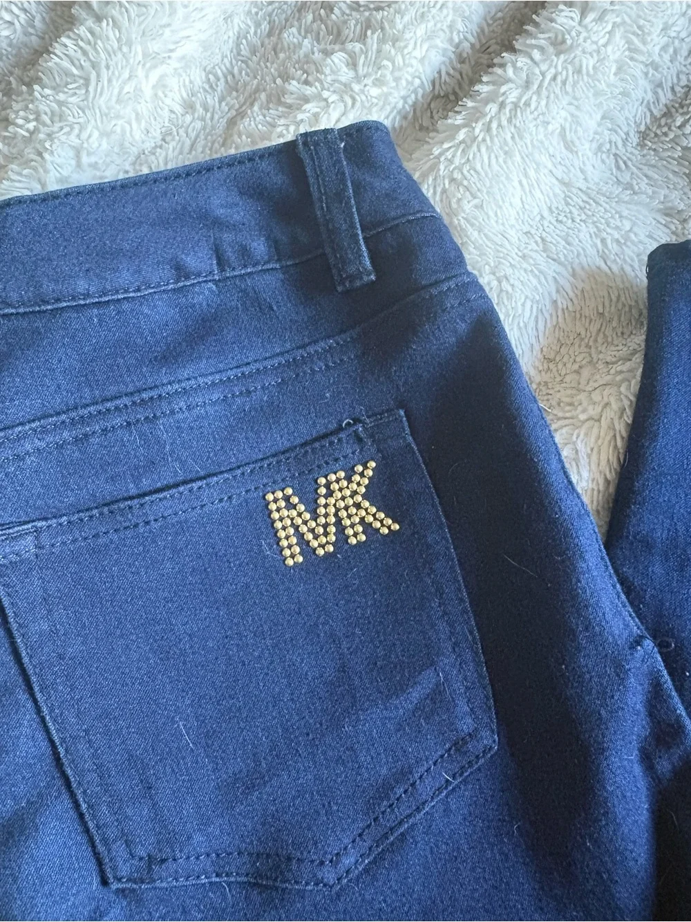 Michael Kors Navy Skinny Jeans